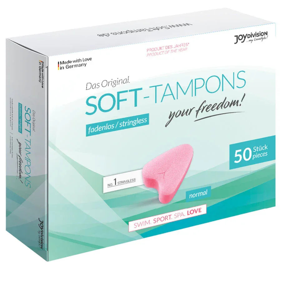JOYDIVISION SOFT-TAMPONS - ORIGINAL WEICHE TAMPONS 50 UDS - Vanelion Paradise