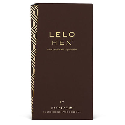 LELO - HEX KONDOME RESPECT XL 12 PACK