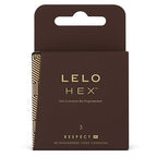 LELO - HEX CONDOMS RESPECT XL 3ER-PACK