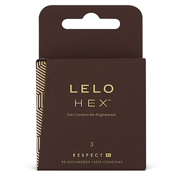 LELO - HEX CONDOMS RESPECT XL 3ER-PACK