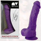 NACHO VIDAL - NACHO VIDAL ARTIKULIERTER PENIS PLICA 24CM FLIEDER - Vanelion Paradise