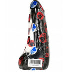 ALL BLACK - WEICHER SCHWARZER REALISTISCHER DILDO 20 CM - Vanelion Paradise