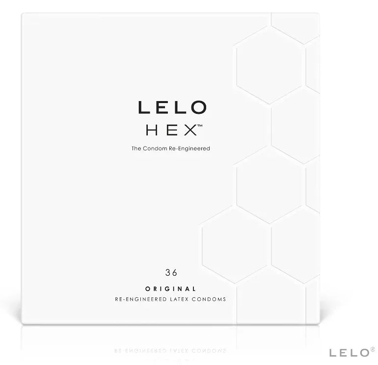 LELO - HEX KONDOMBOX 36 EINHEITEN - Vanelion Paradise