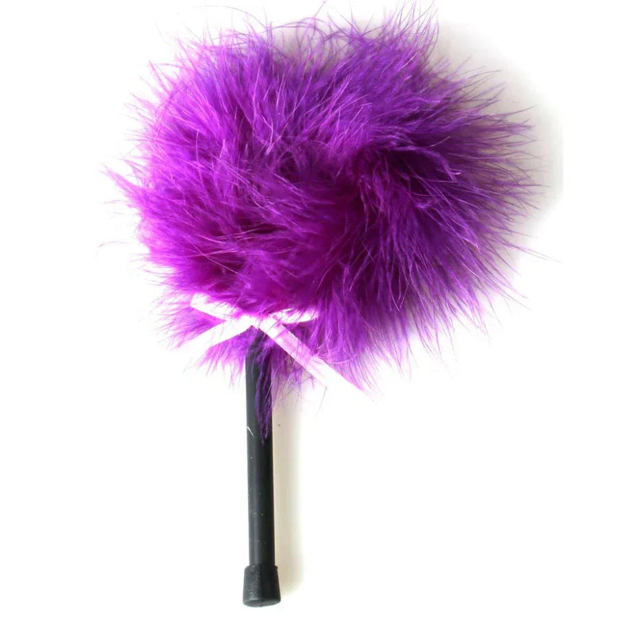 SECRETPLAY - ROSA LILA MARABOU-Staubtuch - Vanelion Paradise