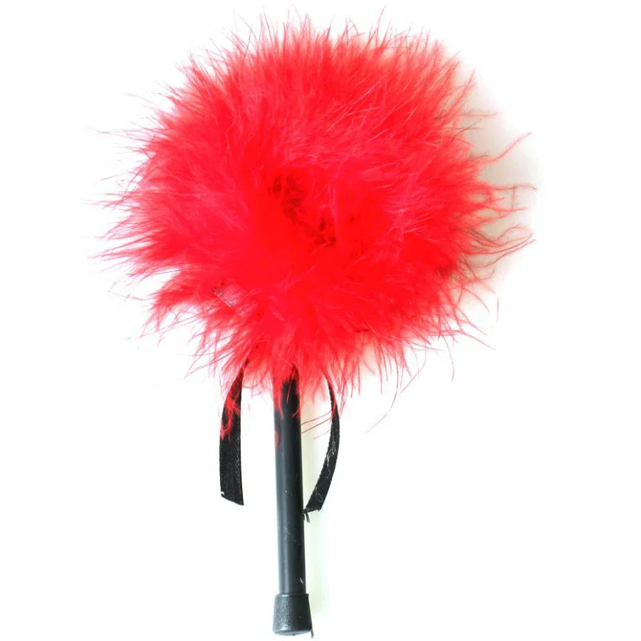 SECRETPLAY - RED MARABOU DUSTER - Vanelion Paradise