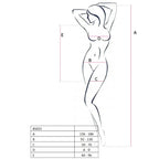 PASSION - WOMAN BS025 BODYSTOCKING SCHWARZ KLEIDERSTIL EINE GRÖSSE - Vanelion Paradise