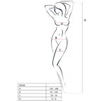 PASSION - WOMAN BS036 BODYSTOCKING SCHWARZ EINE GRÖSSE - Vanelion Paradise