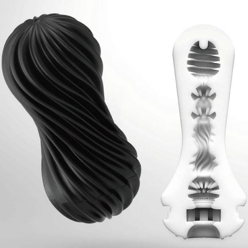 TENGA - FLEX MNNLICHER MASTUBADOR SCHWARZ - Vanelion Paradise