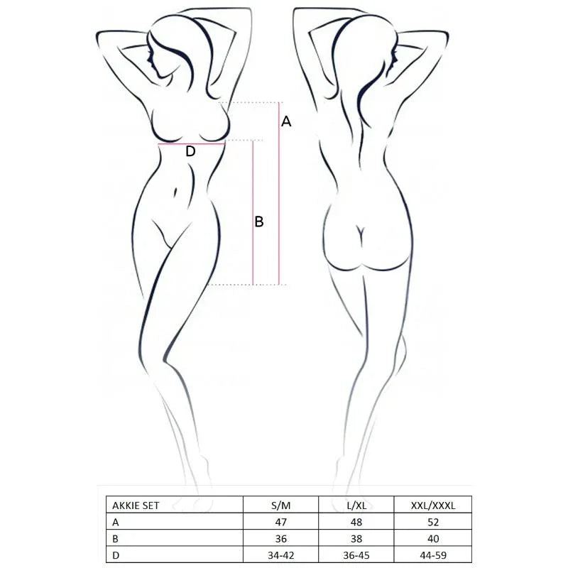 PASSION - WOMAN AKKIE SET KRANKENSCHWESTERKOSTÜM S/M - Vanelion Paradise