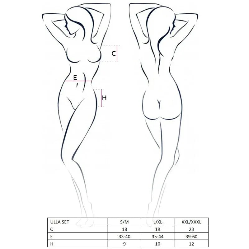 PASSION - WOMAN ULLA SET GRÖSSE S/M - Vanelion Paradise