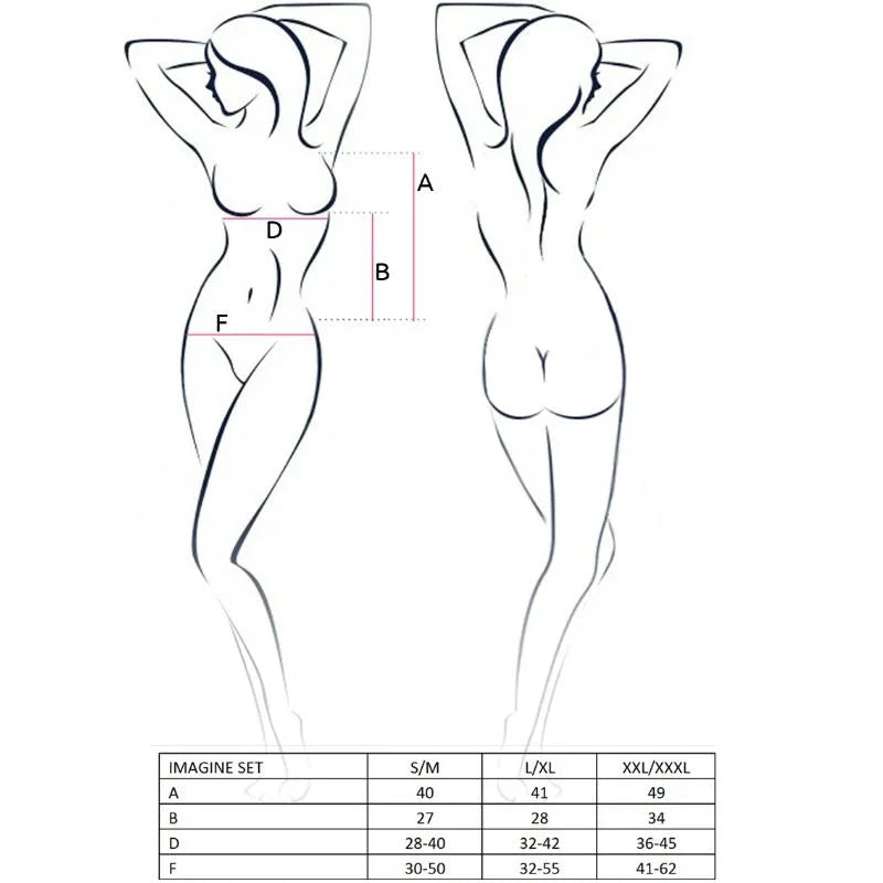 PASSION - WOMAN IMAGINE SET GRÖSSE S/M - Vanelion Paradise