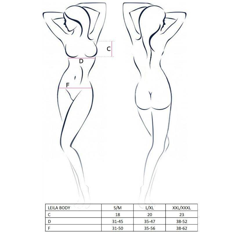 PASSION - WOMAN LEILA TEDDY BEIGE GRÖSSE S/M - Vanelion Paradise