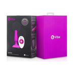 B-VIBE - NOVICE ANAL-STECKER MIT FERNBEDIENUNG FUCHSIA - Vanelion Paradise