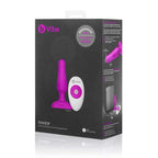 B-VIBE - NOVICE ANAL-STECKER MIT FERNBEDIENUNG FUCHSIA - Vanelion Paradise