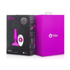 B-VIBE - NOVICE ANAL-STECKER MIT FERNBEDIENUNG FUCHSIA - Vanelion Paradise