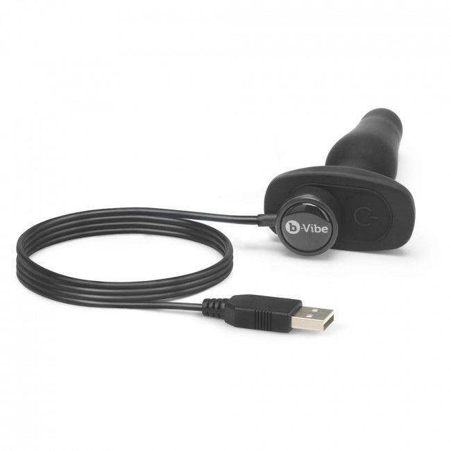 B-VIBE - NOVICE ANAL-STECKER MIT FERNBEDIENUNG SCHWARZ - Vanelion Paradise