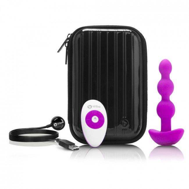 B-VIBE - TRIPLET ANAL FERNBEDIENUNGSPERLEN ROSA - Vanelion Paradise