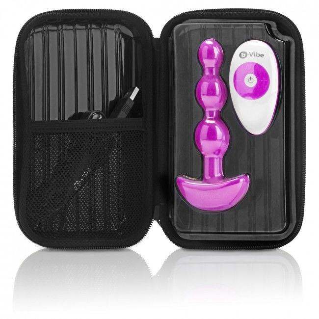 B-VIBE - TRIPLET ANAL FERNBEDIENUNGSPERLEN ROSA - Vanelion Paradise