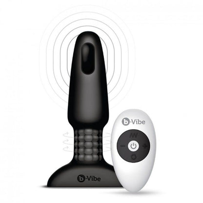 B-VIBE - RIMMING FERNBEDIENUNG ANAL PLUG 2 SCHWARZ