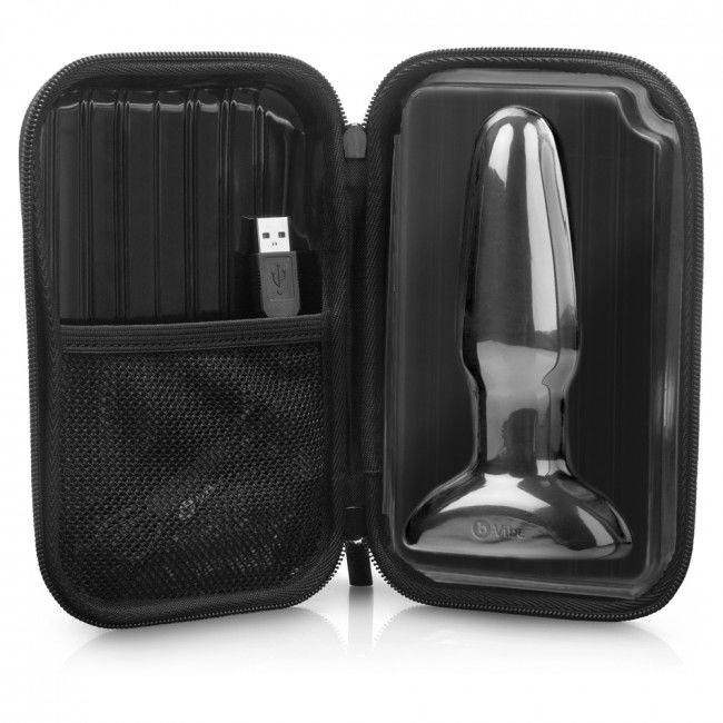 B-VIBE - RIMMING FERNBEDIENUNG ANAL PLUG 2 SCHWARZ - Vanelion Paradise