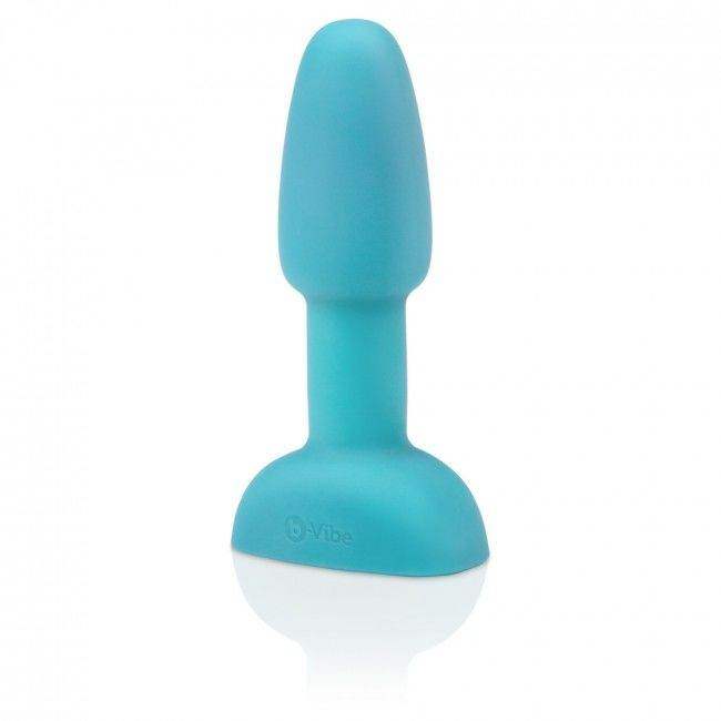 B-VIBE - RIMMING ANALPLUG MIT FERNBEDIENUNG, PETITE TEAL - Vanelion Paradise