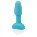 B-VIBE - RIMMING ANALPLUG MIT FERNBEDIENUNG, PETITE TEAL - Vanelion Paradise