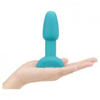 B-VIBE - RIMMING ANALPLUG MIT FERNBEDIENUNG, PETITE TEAL - Vanelion Paradise