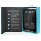 B-VIBE - RIMMING ANALPLUG MIT FERNBEDIENUNG, PETITE TEAL - Vanelion Paradise