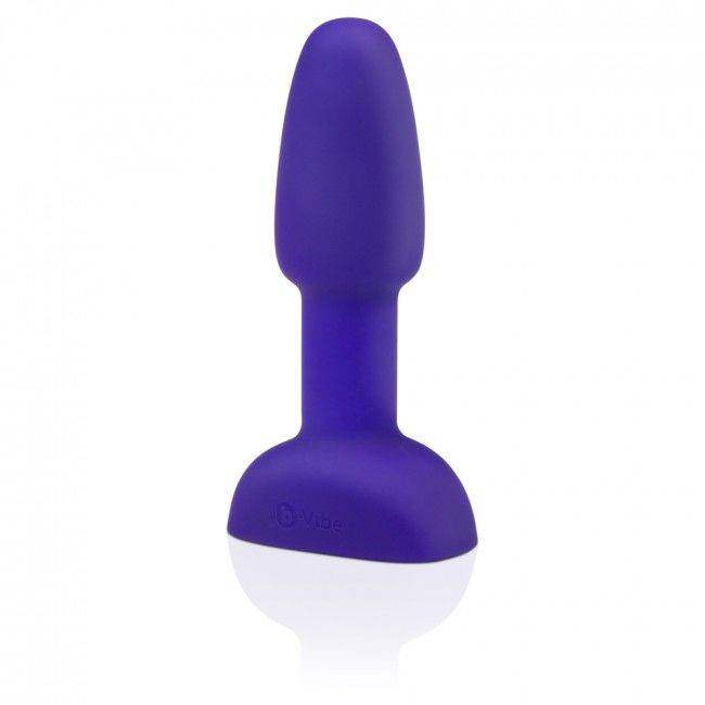 B-VIBE - RIMMING ANALPLUG MIT FERNBEDIENUNG PETITE FLIEDER - Vanelion Paradise