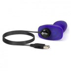 B-VIBE - RIMMING ANALPLUG MIT FERNBEDIENUNG PETITE FLIEDER - Vanelion Paradise