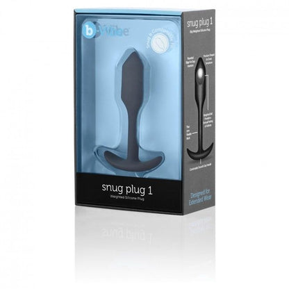 B-VIBE - SNUG PLUG 1 SCHWARZ