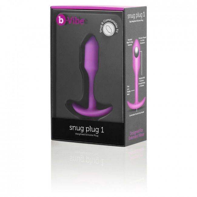 B-VIBE - SNUG PLUG 1 ROSA - Vanelion Paradise