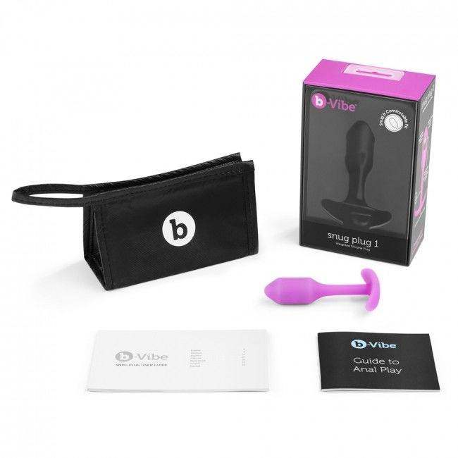 B-VIBE - SNUG PLUG 1 ROSA - Vanelion Paradise