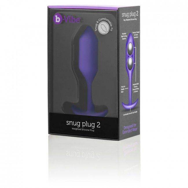 B-VIBE - SNUG ANAL PLUG 2 FLIEDER - Vanelion Paradise