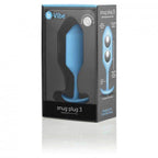 B-VIBE - SNUG ANAL PLUG 3 HIMMELBLAU - Vanelion Paradise