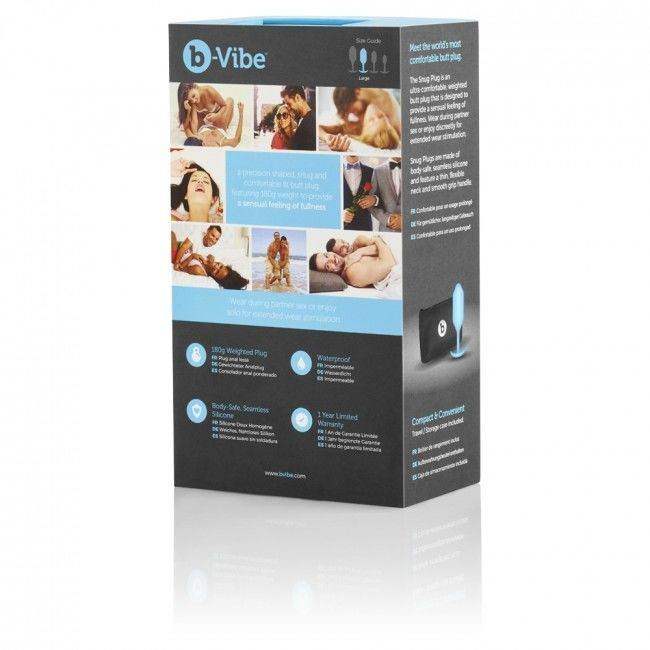 B-VIBE - SNUG ANAL PLUG 3 HIMMELBLAU - Vanelion Paradise