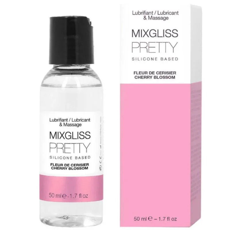 MIXGLISS - PRETTY SILIKON-SCHMIERMITTEL KIRSCHBLÜTE 50 ML - Vanelion Paradise