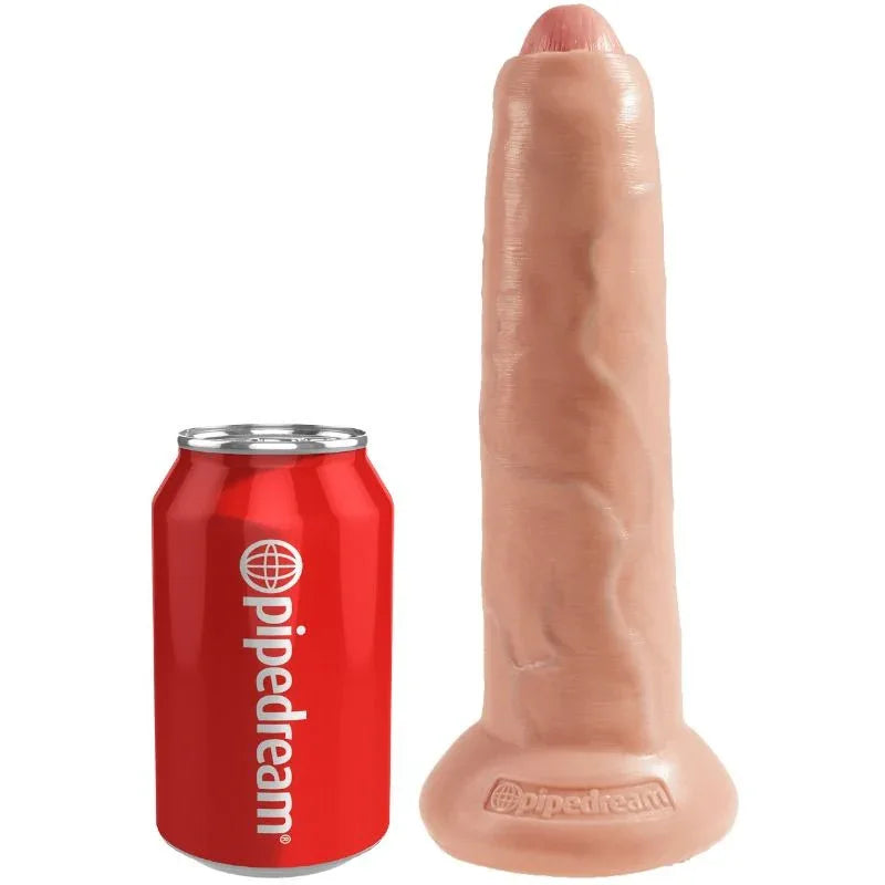 KING COCK - REALISTISCHER DILDO UNGESCHNITTENES FLEISCH 23 CM - Vanelion Paradise
