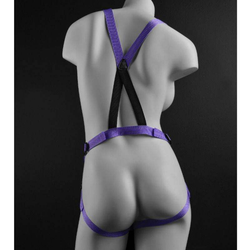 DILLIO - 7 ZOLL STRAP-ON SUSPENDER HARNESS SET - Vanelion Paradise
