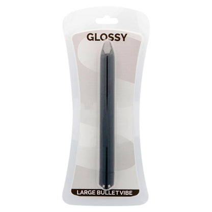 GLOSSY - SCHLANKER VIBRATOR SCHWARZ