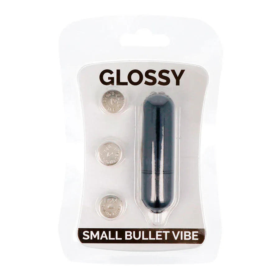GLOSSY - KLEINE BULLET VIBE SCHWARZ - Vanelion Paradise