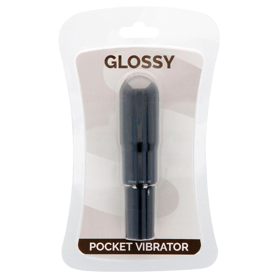 GLOSSY - TASCHENVIBRATOR SCHWARZ