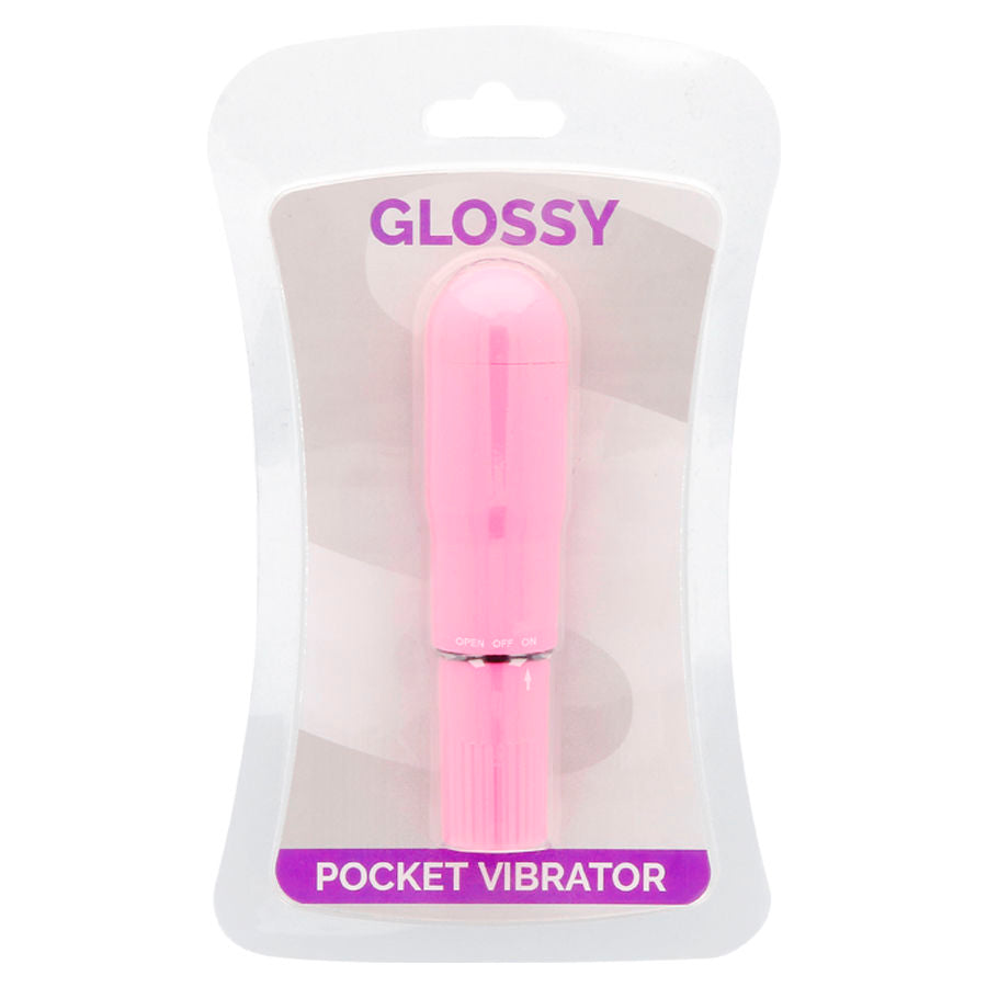 GLOSSY - TASCHENVIBRATOR DEEP ROSE