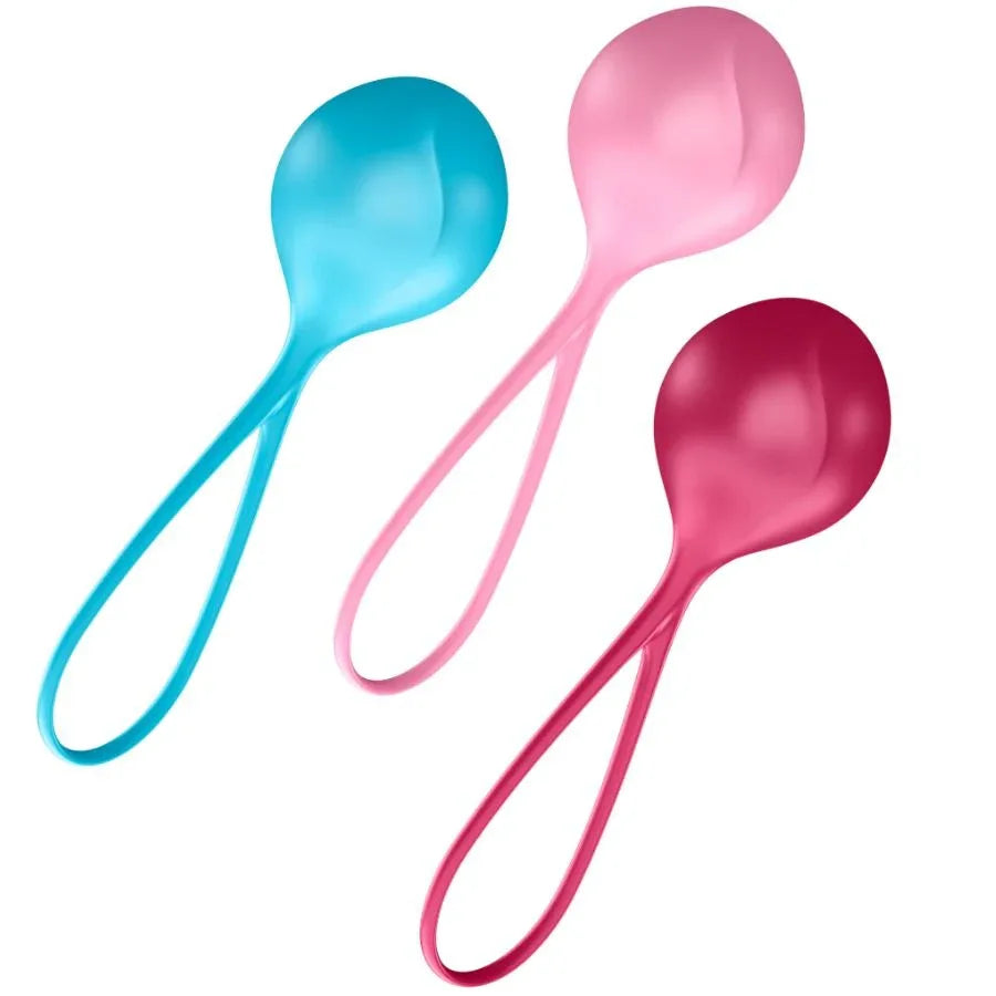 SATISFYER - LOVEBALLS TRAININGSSET 3 - Vanelion Paradise