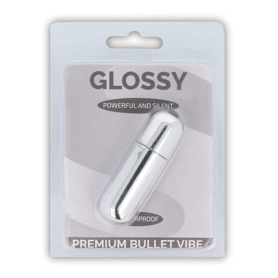 GLOSSY - PREMIUM VIBE VIBRIERBULLET 10V SILBER - Vanelion Paradise