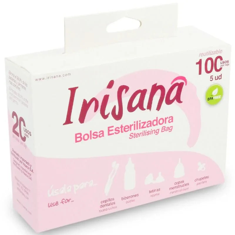 IRISANA - STERILISATORBEUTEL 5 EINHEITEN - Vanelion Paradise