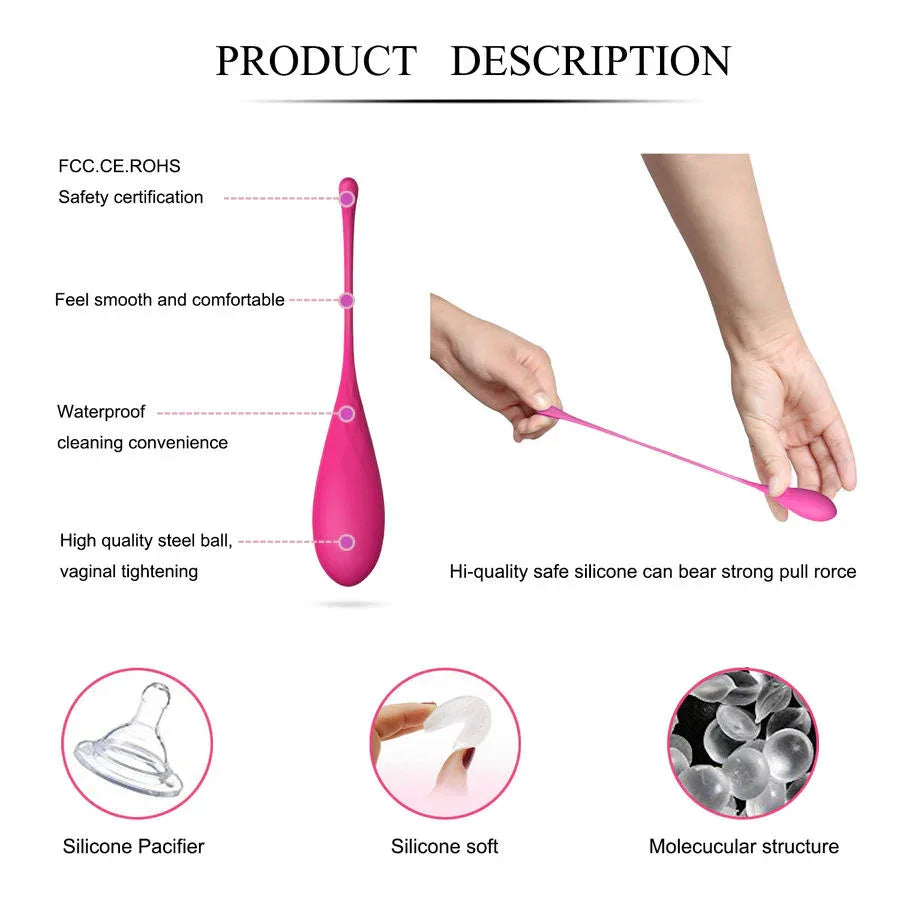 LESLIE - KEGEL FIT PELVIC MUSCLE TRAINING SET 6 STÜCKE - Vanelion Paradise