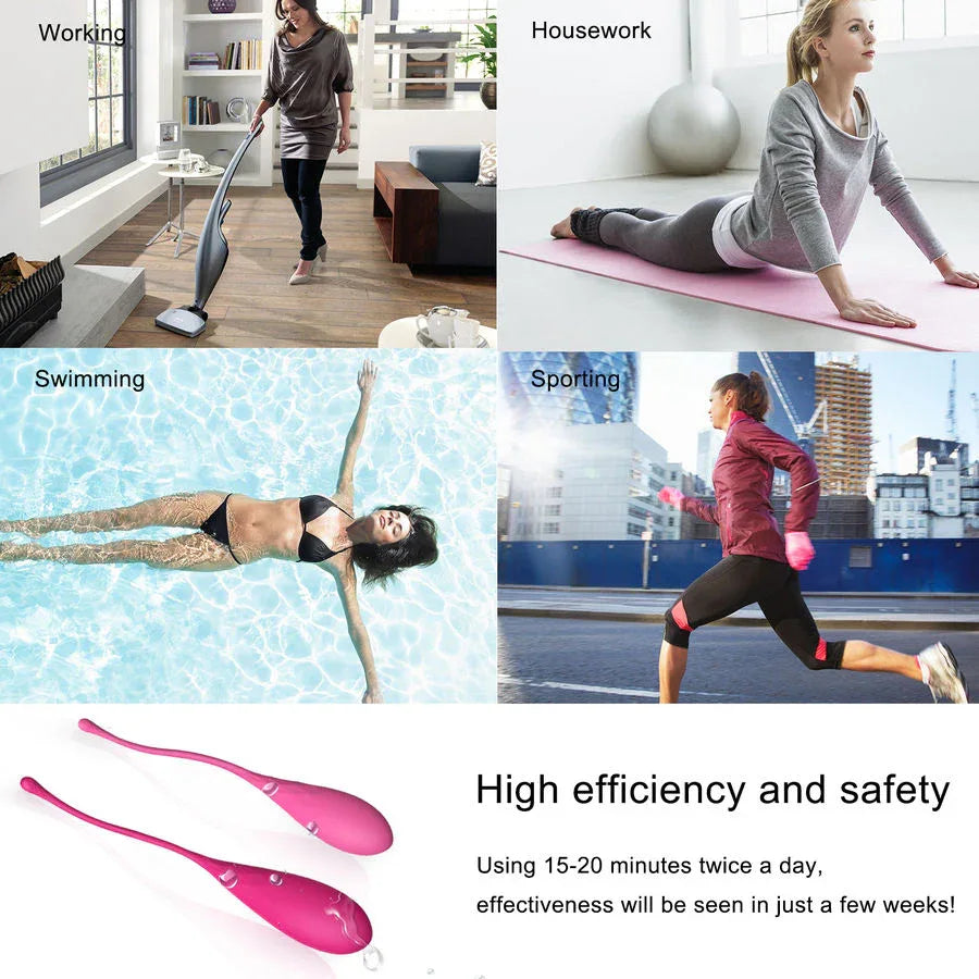 LESLIE - KEGEL FIT PELVIC MUSCLE TRAINING SET 6 STÜCKE - Vanelion Paradise