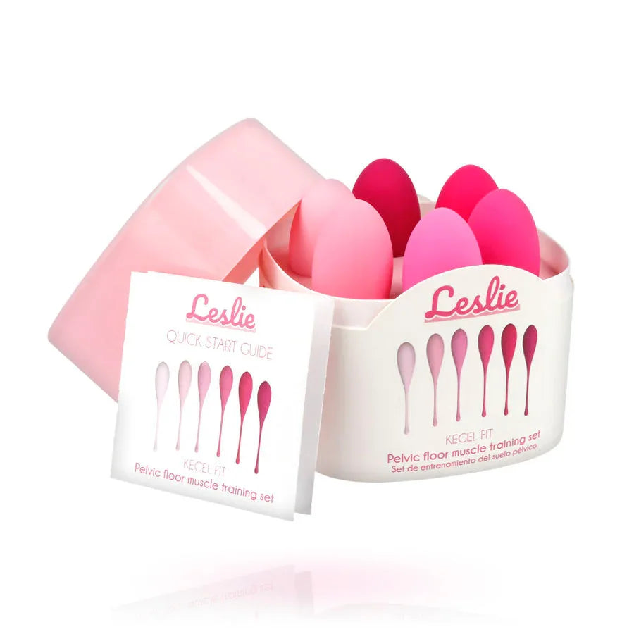 LESLIE - KEGEL FIT PELVIC MUSCLE TRAINING SET 6 STÜCKE - Vanelion Paradise