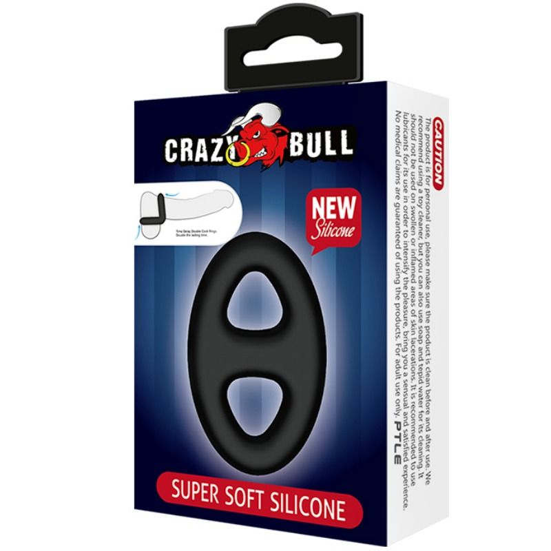 CRAZY BULL - SUPERWEICHER DOPPELTER SILIKONRING